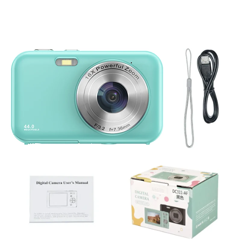 Digital Video Photo Mini Professional 1080P Vlog Small Hd Mini Used Smart Camera for Kids Baby Children Outdoor Toys Camera LL