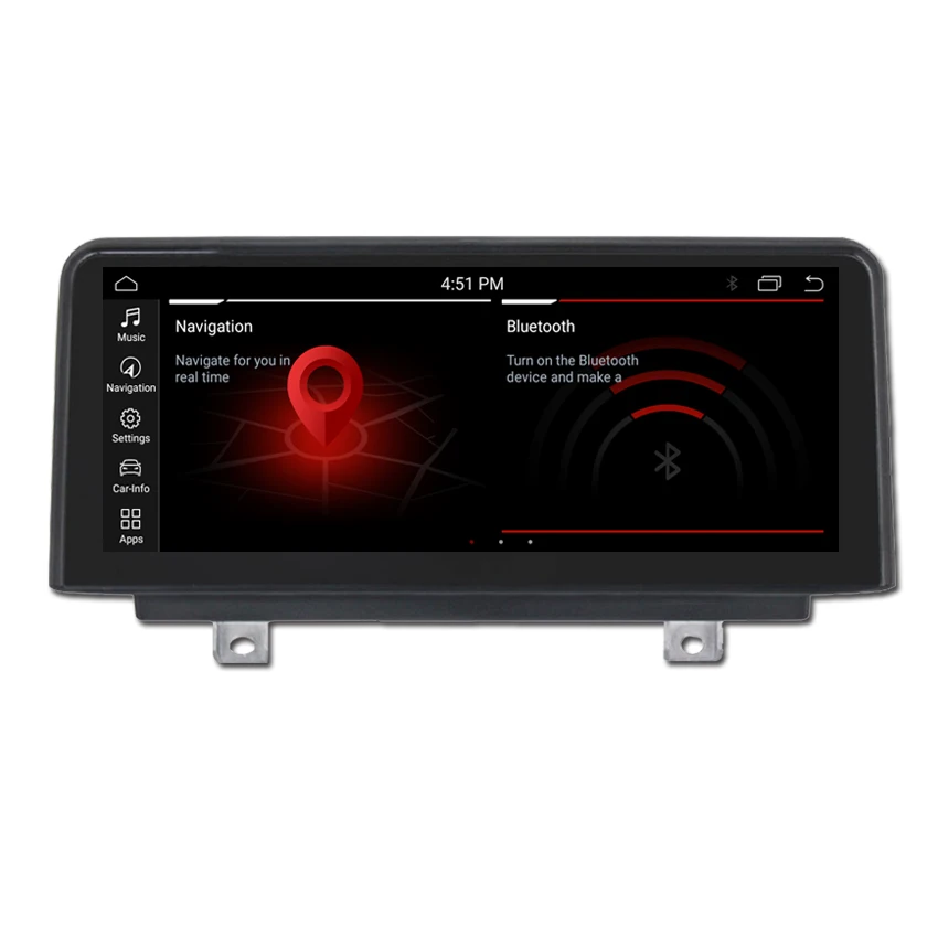 10,25 дюймовый Android 10 8 core CPU 4 + 64G Автомобильный без DVD-плеера с USB WIFI Аудио Видео GPS навигация автомобильное радио для BMW F20 F21