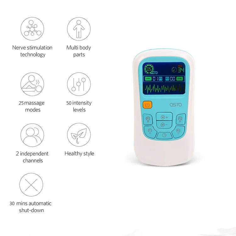 TENS UNIT/Electronic Pulse Massager /Electrical Muscle Stimulator For Pain Relief