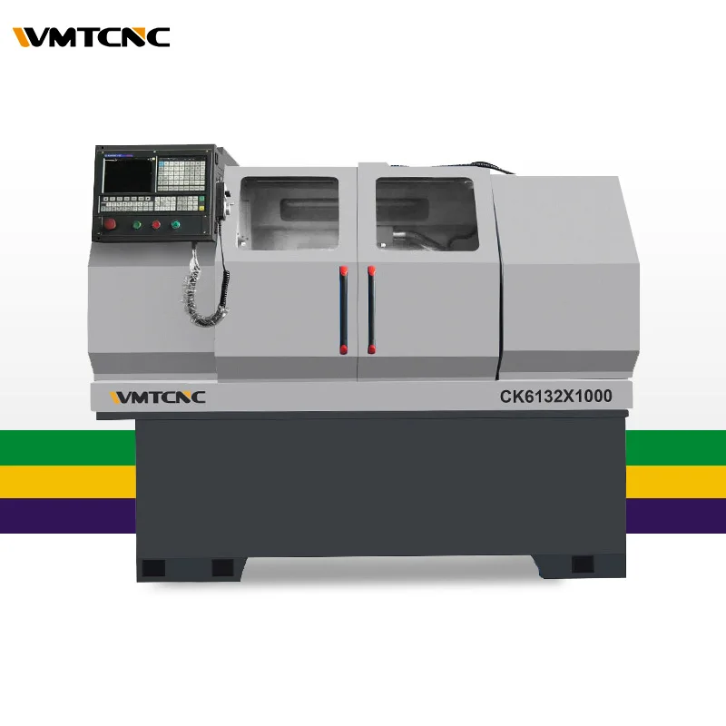 CK6132X1000 flat bed cnc lathe machine for metal working