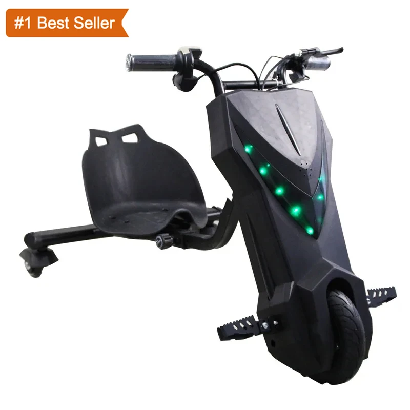 Istaride 14kg Outdoor Three Wheel Electric Balance Bike Children Bicycle Adults Kids Electric Drifting Scooter