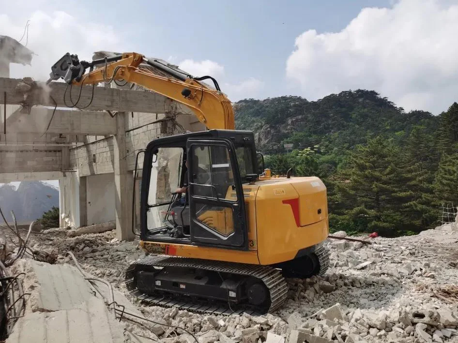 Liu gong Brand New Hydraulic Digger 7.5Ton Crawler Excavator 9075E