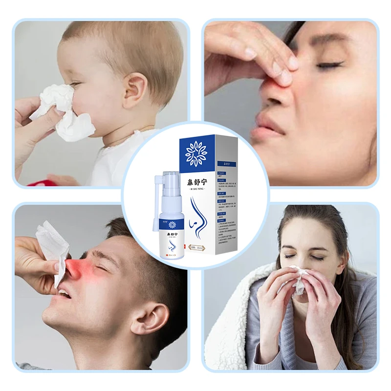 Siberian Cocklour Fruit 35ml Nasal Congestion Relief Stuffy Nose Nasal Soothing Spray