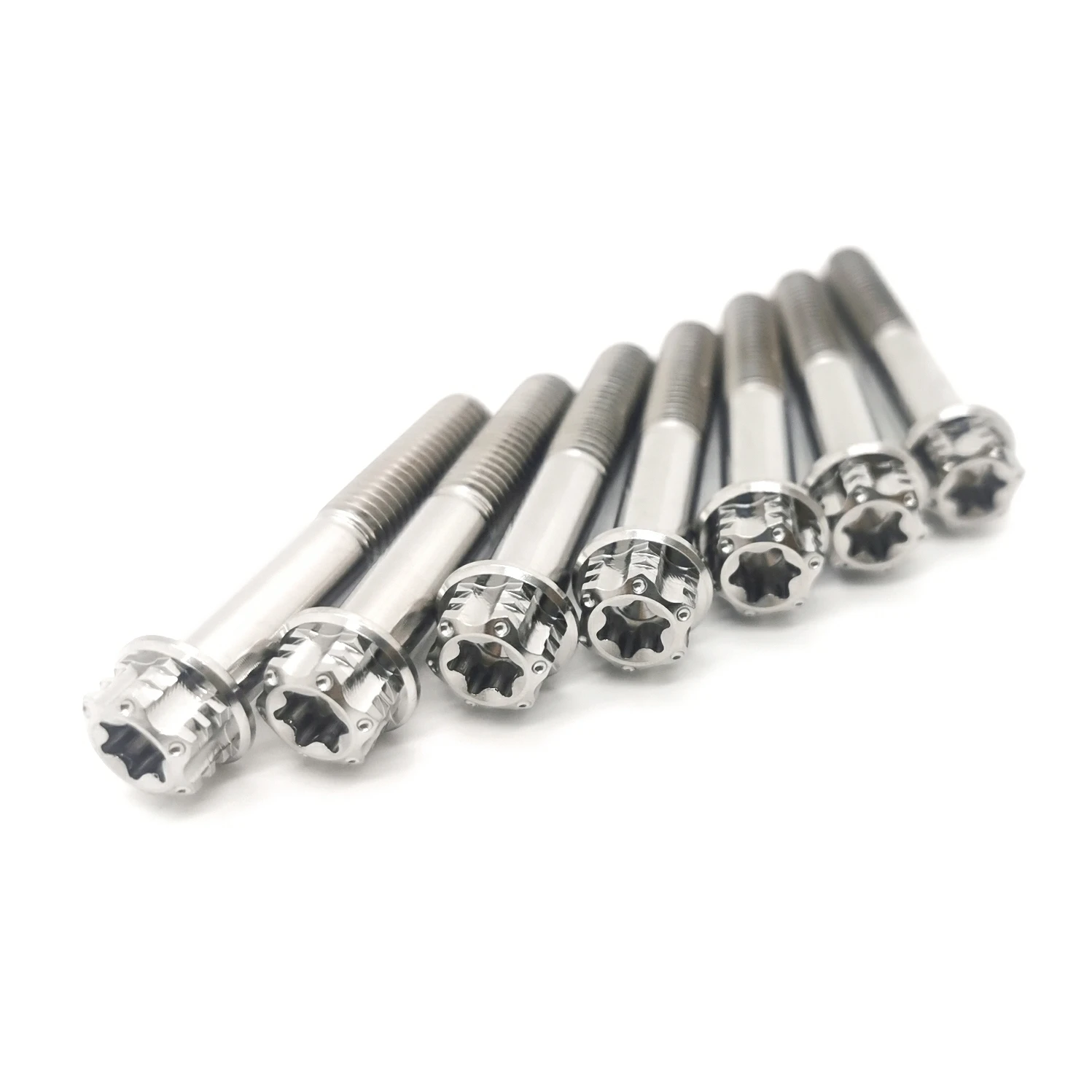 Поставка из Китая титановый болт M5 M6 M7 M8 M10 torx фланцевые мотоциклетные гоночные винты для мотоцикла