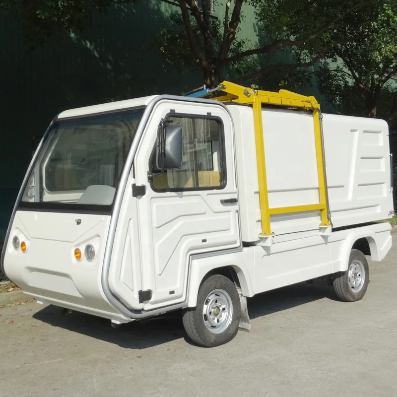  Продажа электрического мини-грузовика для мусора с боковой