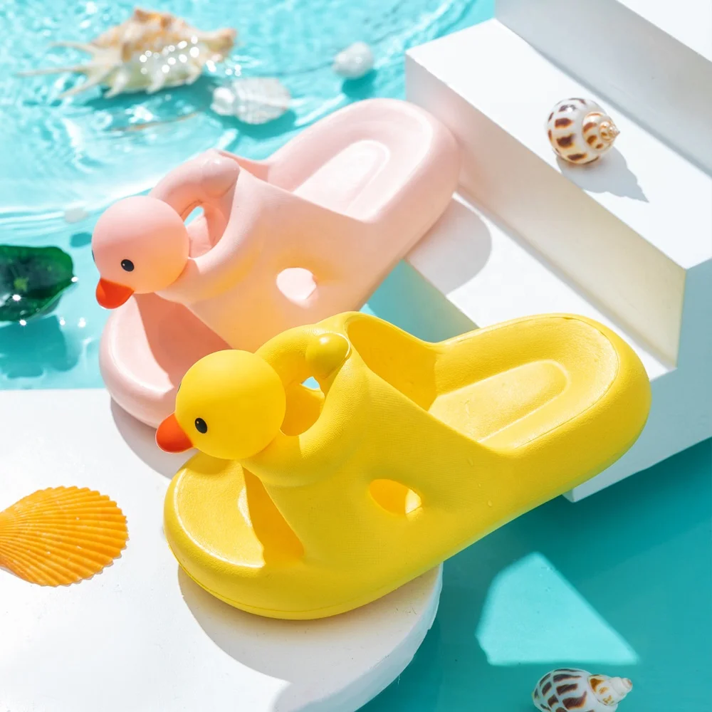 Comfortable women Slides Slippers for home carton flat slippers OEM EVA Massage anti-skid slides ladies slip on mulle shoes