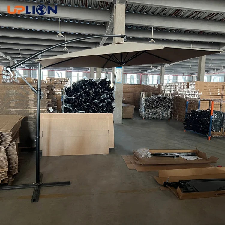 Uplion garden patio banana hanging outdoor parasol patio pool sun shades cantilever umbrella