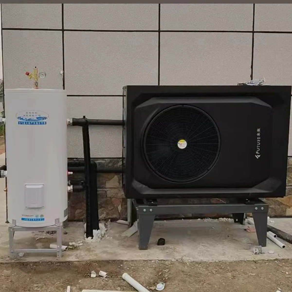 JIADELE Heat Pump Monoblock Poland Energy saving warmpumpe r290 EVI dc inverter low temp air source heat pump for heating