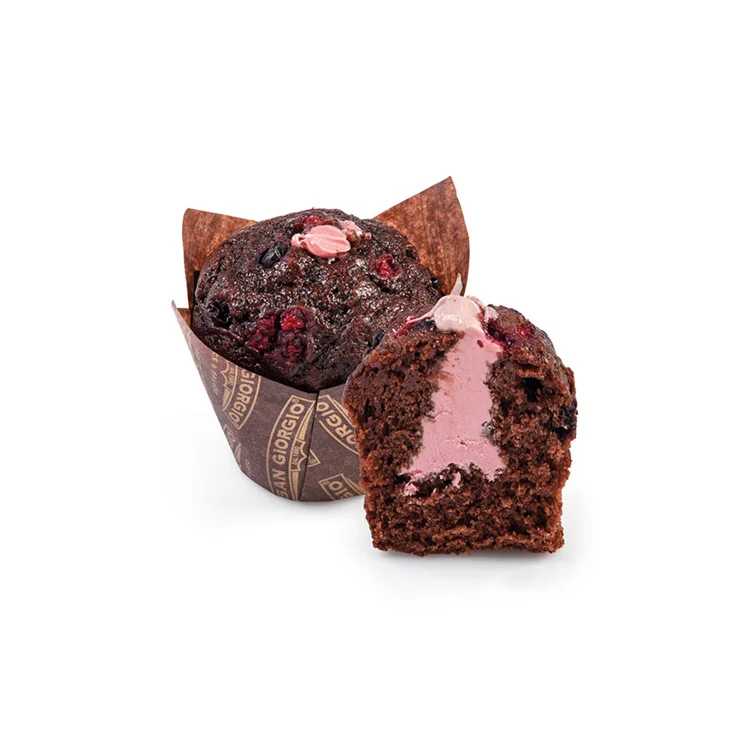 
Baked And Frozen Bakery Product Ruby Chocolate Muffin 85G Frozen Food 