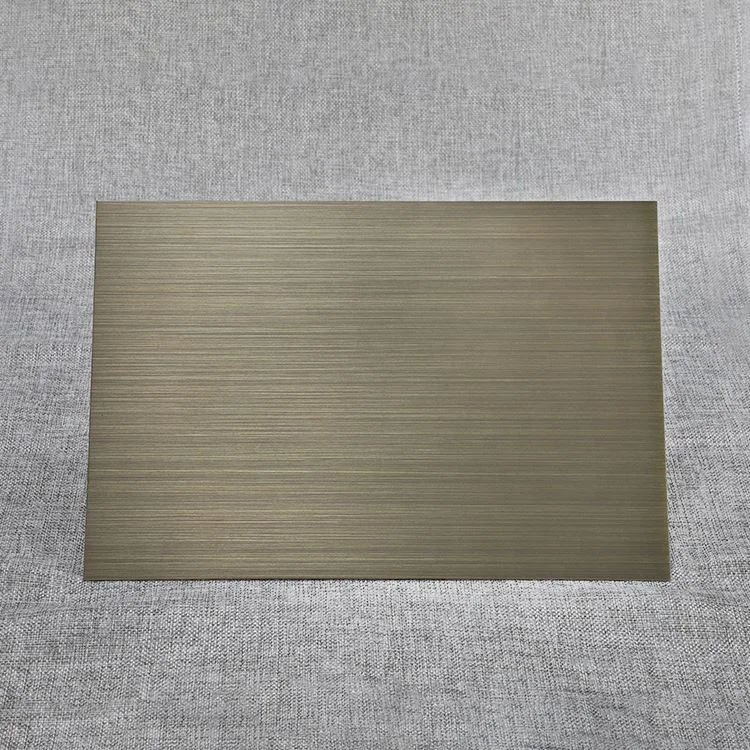 
316 Stainless Steel Mill Test Certificate Sheet Cooking Ware 24 Gauge Black Mirror Finish Stainless Steel Sheets 