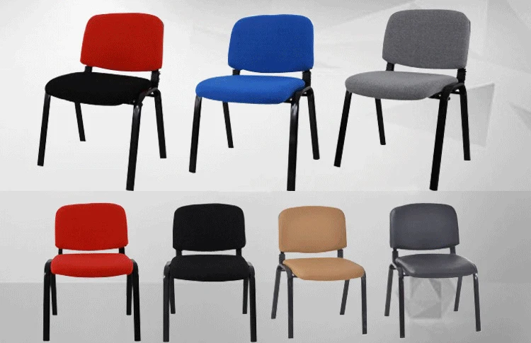 
Commerical Use Stackable Fabric Metal Conference Meeting Training office chairs 
