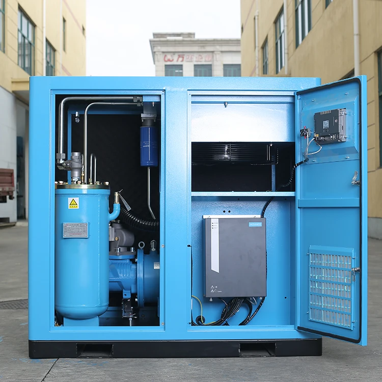  22kW 30HP с прямым приводом 7-13bar заказной промышленный роторный постоянный магнит винтовой воздушный
