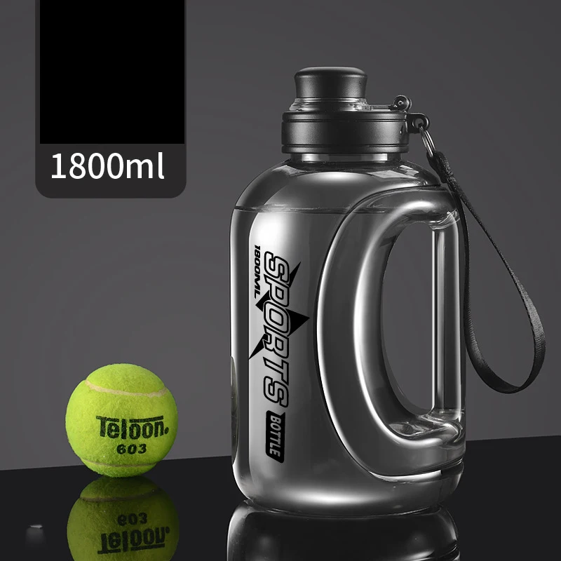 Sports PC Water Bottle BPA Free Leak Proof Lightweight Bottles With Handle for Outdoors Camping Gym Big Capacity Water Bottle