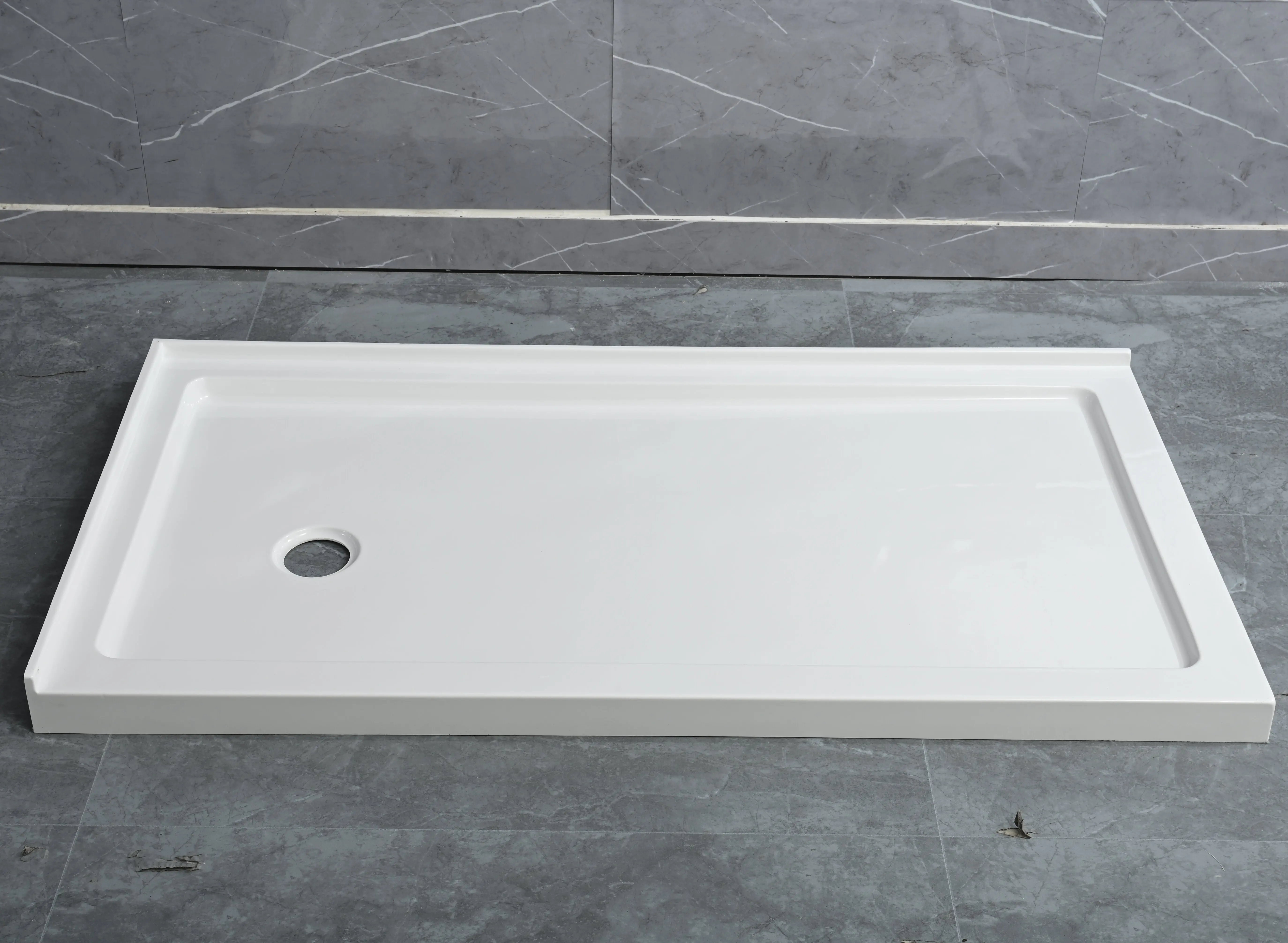 American Market  High  Quality Abs Resin Glossy Cheap Price Square Shower Tray Shower Base