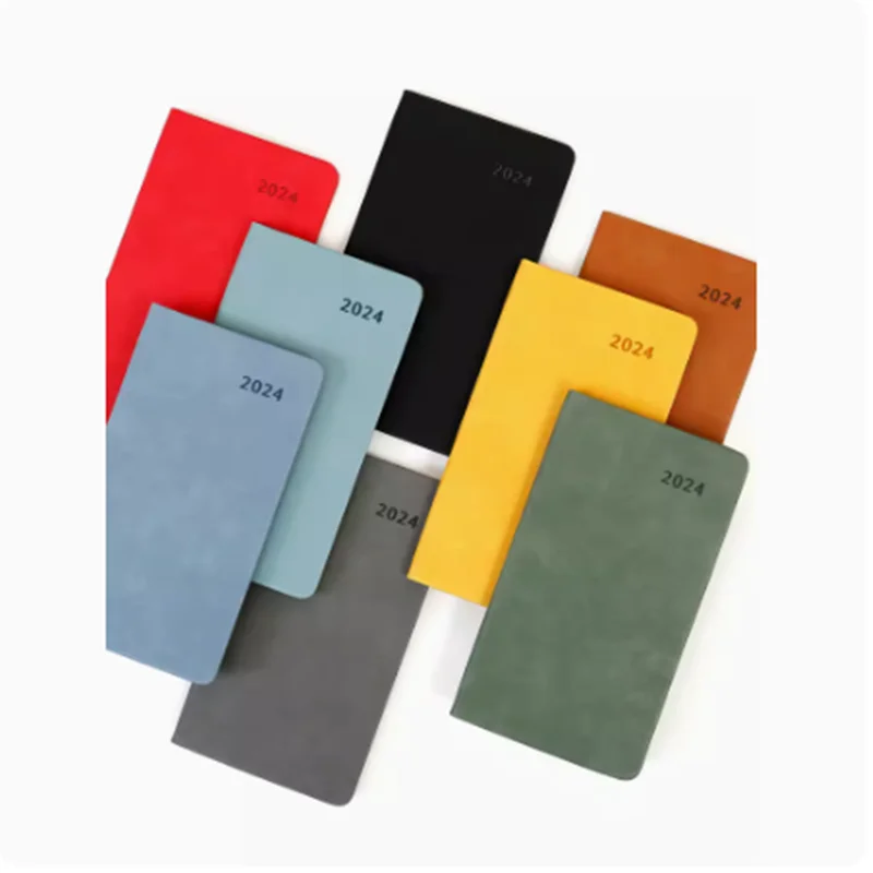 2024 planner A6 weekly  diary notebook small agenda Journal notes pocketbook calendar