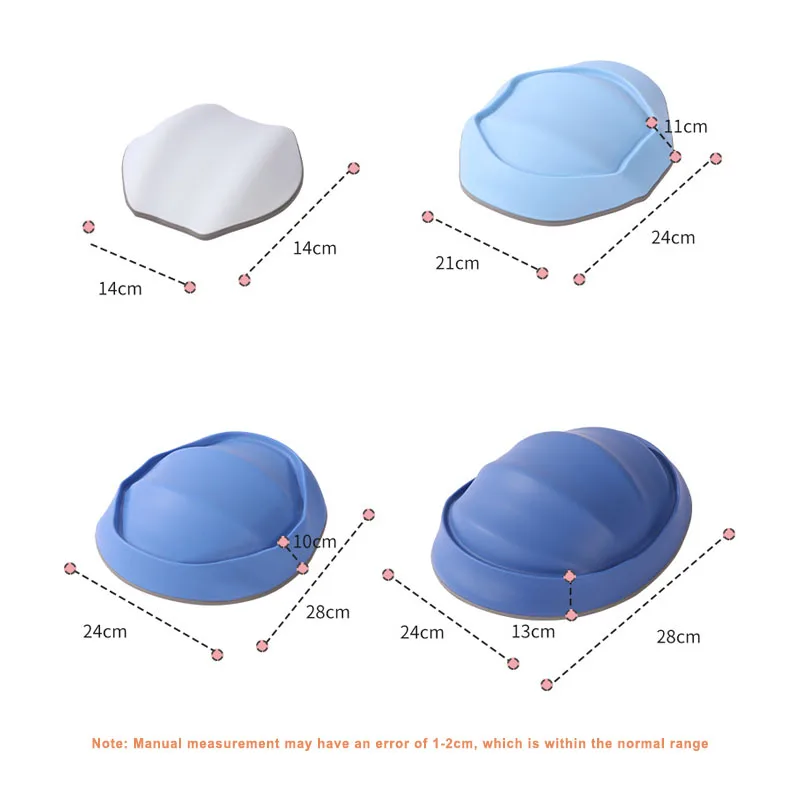 Kids Balance Stepping Stones 4pcs Anti-Slip Obstacle Course Sensory Training Equipment Sensory Toys for Autistic Children