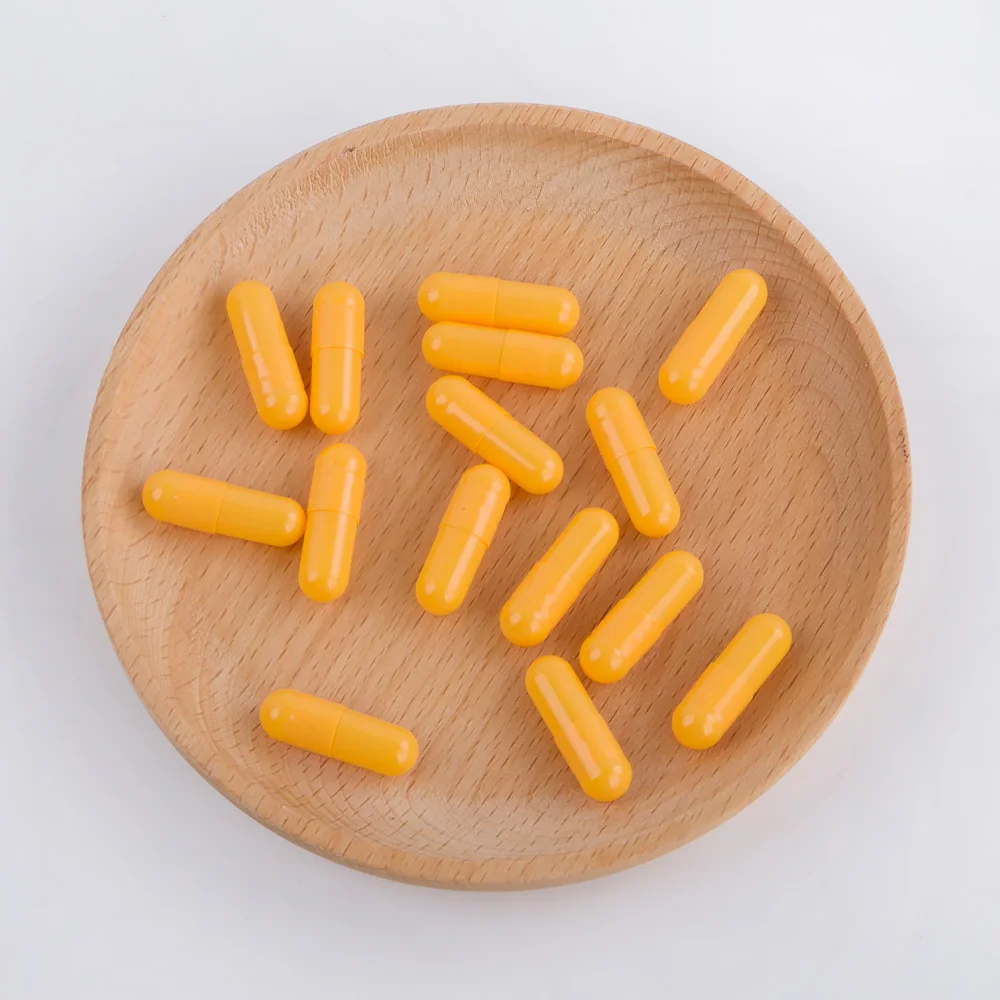 Laerui Factory Custom Wholesale Pharmaceutical HPMC Solid Color Empty Pill Capsule Pharma Grade Capsule Shell Size 00