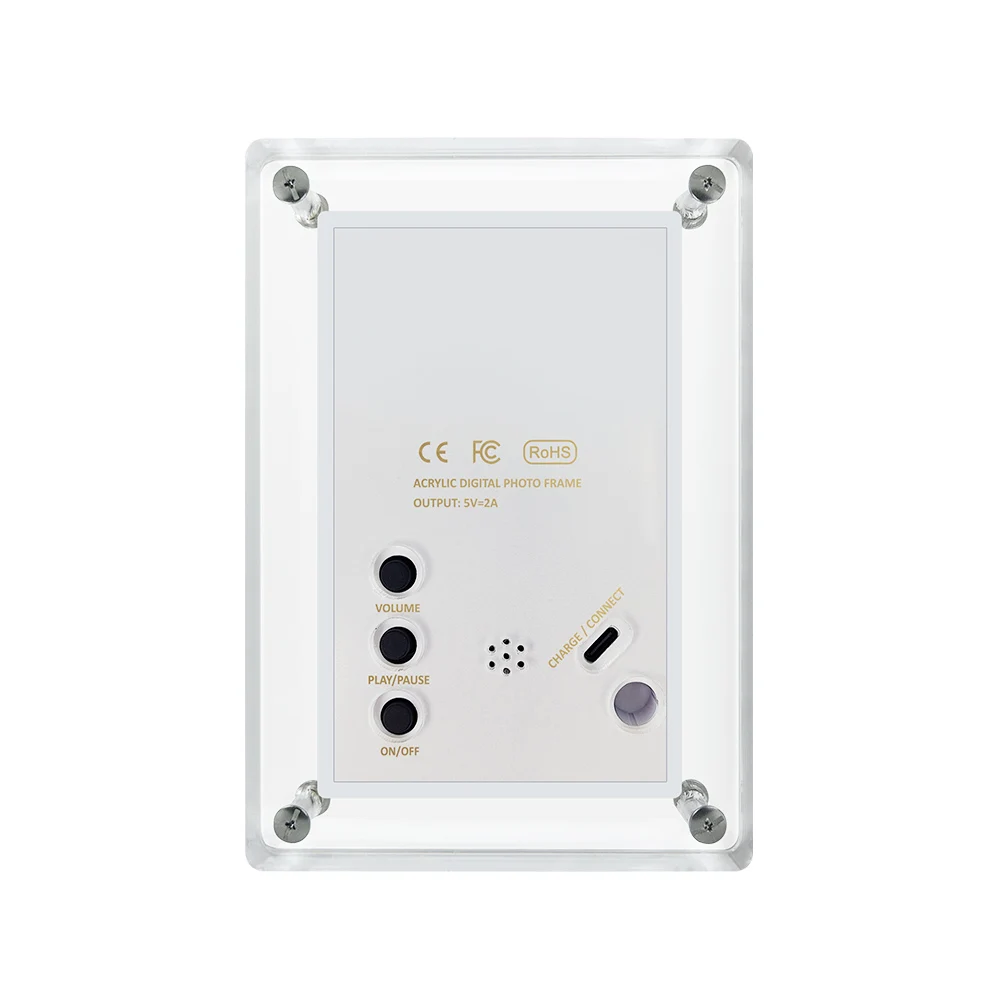 5 inch HDIPS Digital Photo Frame 1080P Digital Photo Frame MP3 MP4 Movie Player Electronic Picture