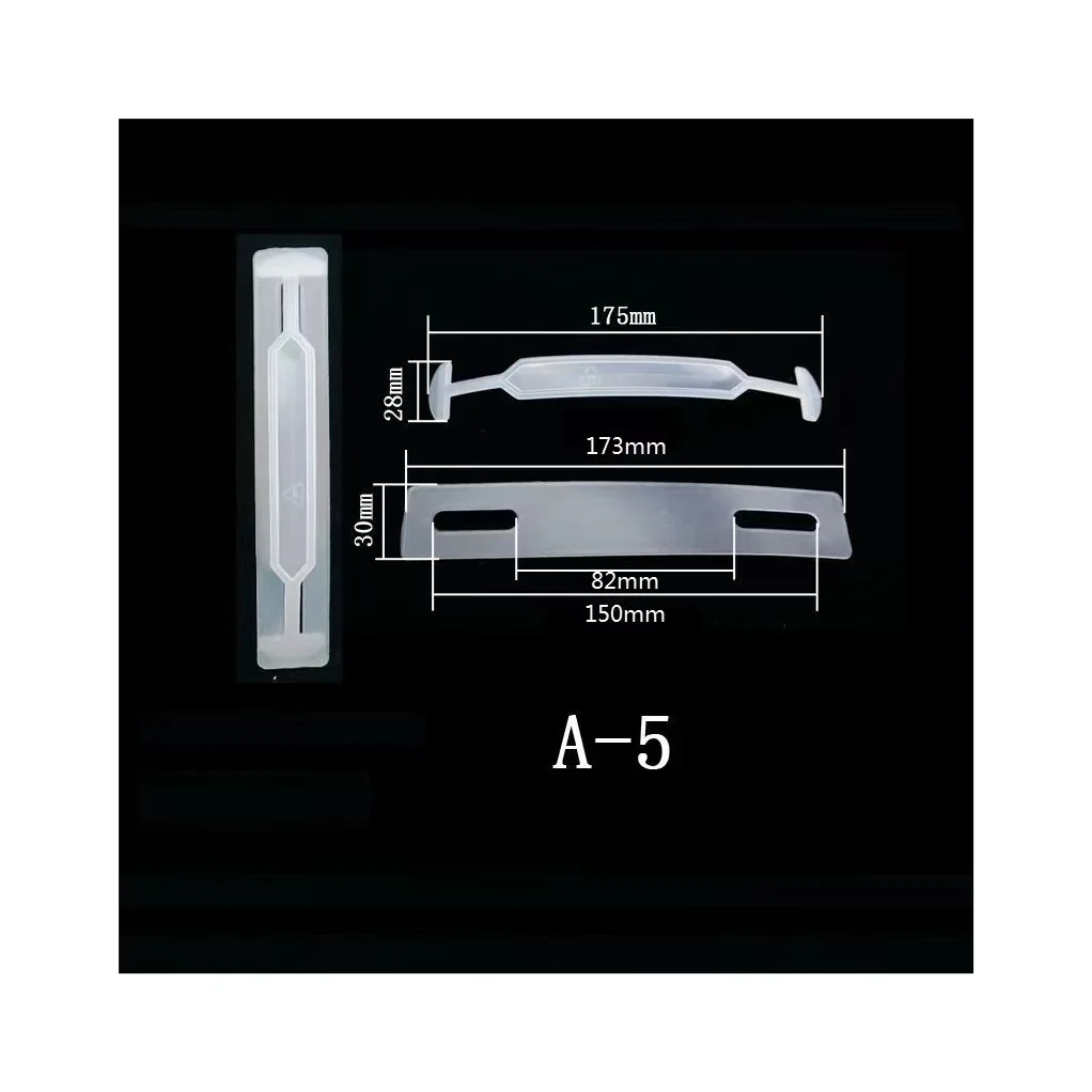 Оптовая цена различные экологически чистые перфорированные пластиковые ручки