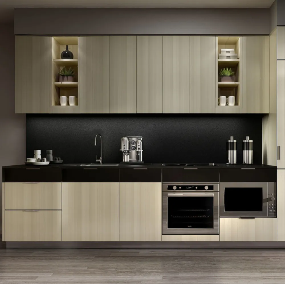 High end full house customize cabinets accessories handle free modular armarios de cocina