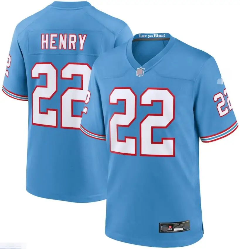 2024/25 новый сезон дизайн американские футбольные майки Levis Tennessee Titans