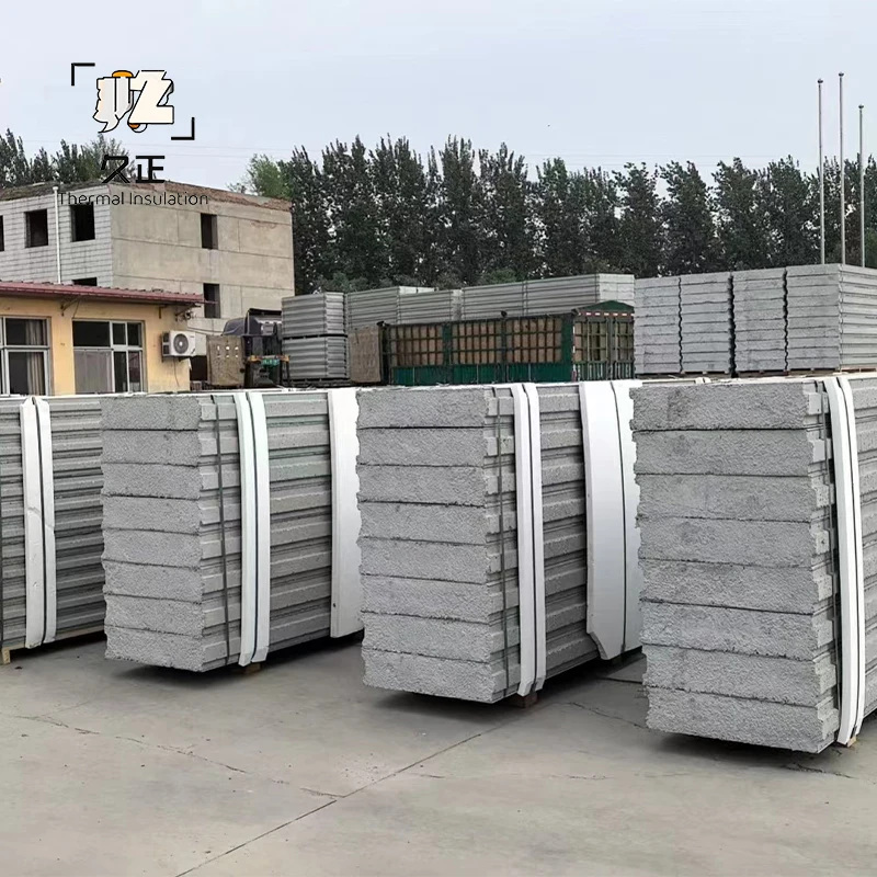 Fast Built Reinforced Concrete Panels Insulated Soundproof Lightweight Concrete Wall Panels For Philippines