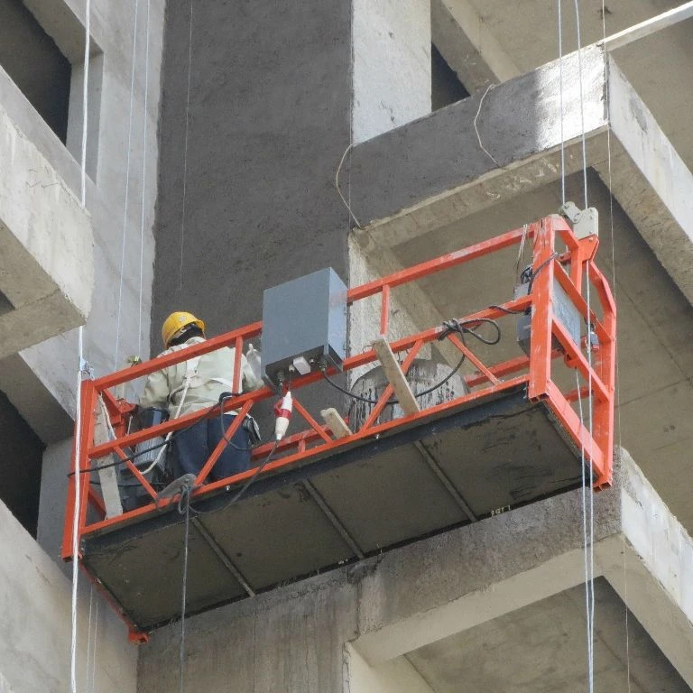 300kg load small suspended platform building exterior painting hotel glass windows cleaning cradle gondolas