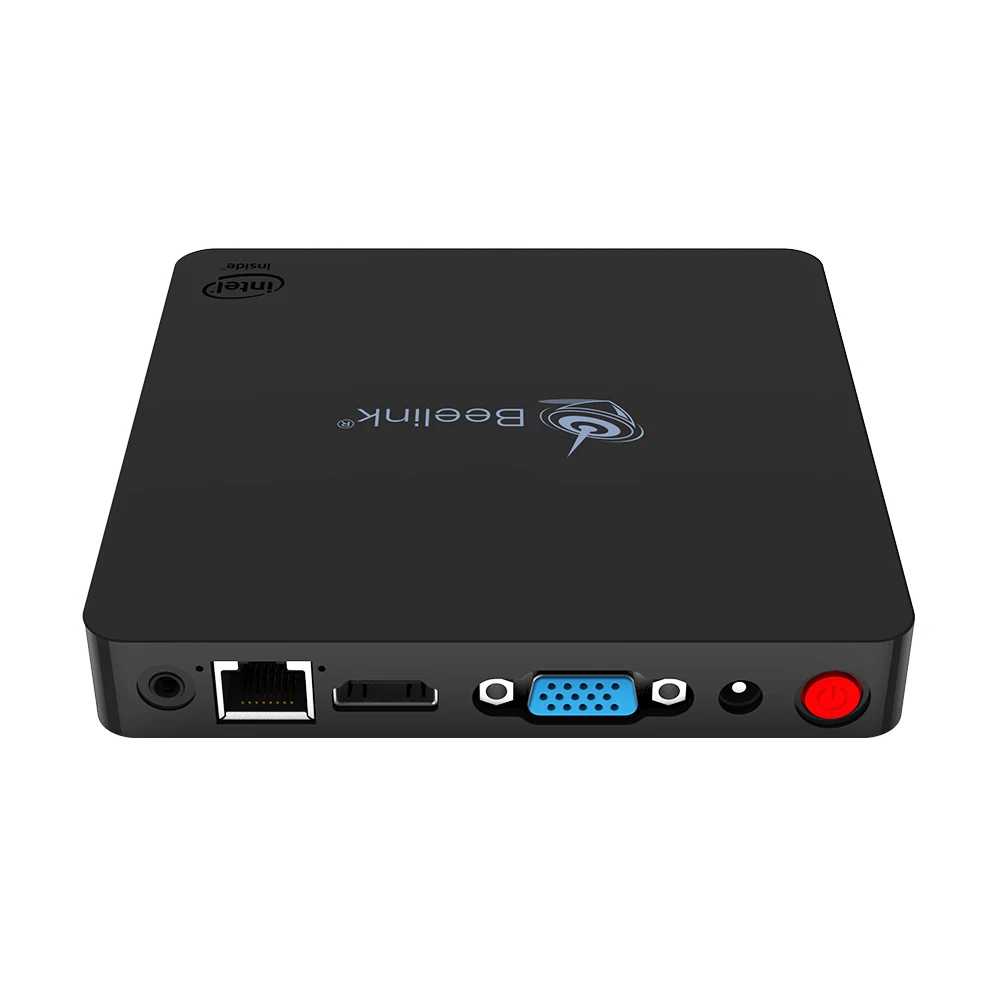  Beelink мини-ПК Gemini T34-M Intel Apollo Lake N3450 4 Гб 64 двойной дисплей с вентилятором умный