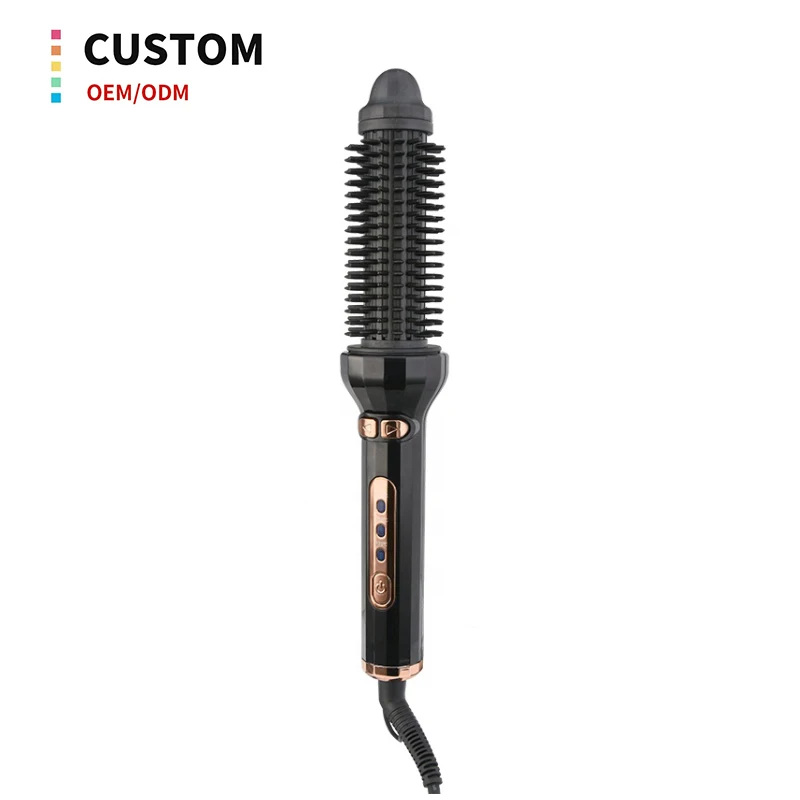 New flat 20 25 30mm Automatic Professional Hair Curler Straightener Curling Iron Brush