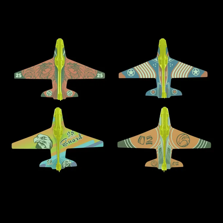 Outdoor foam ejection aircraft toy gun launch glider children gifts parent-child interactive toys