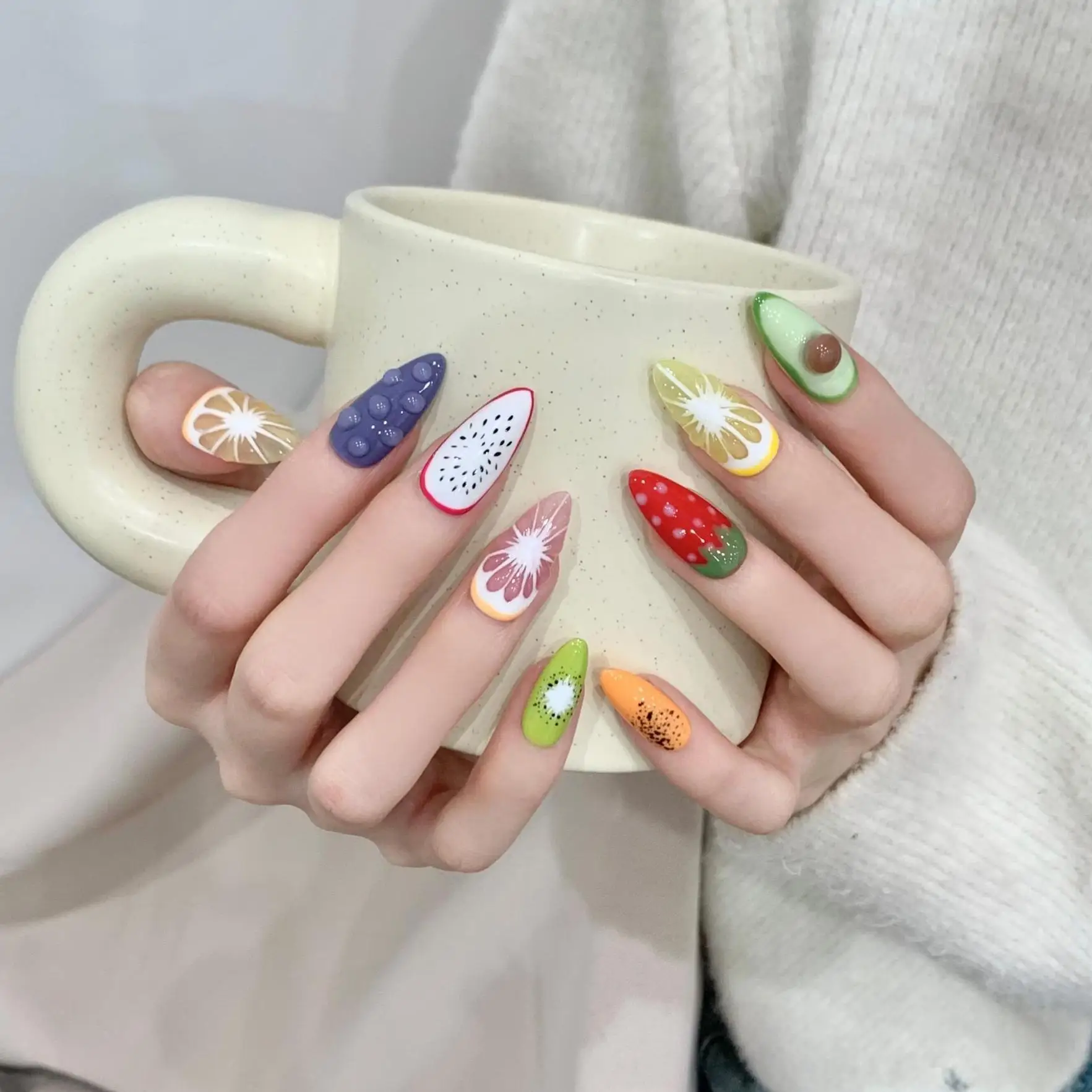 10 шт. накладные ногти