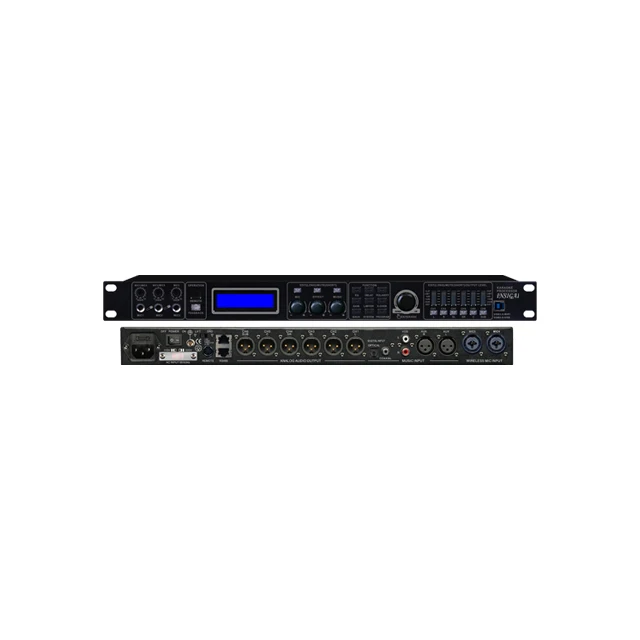 KP45+ Hot selling professional stage Front level digital effector karaoke microphone audio processor