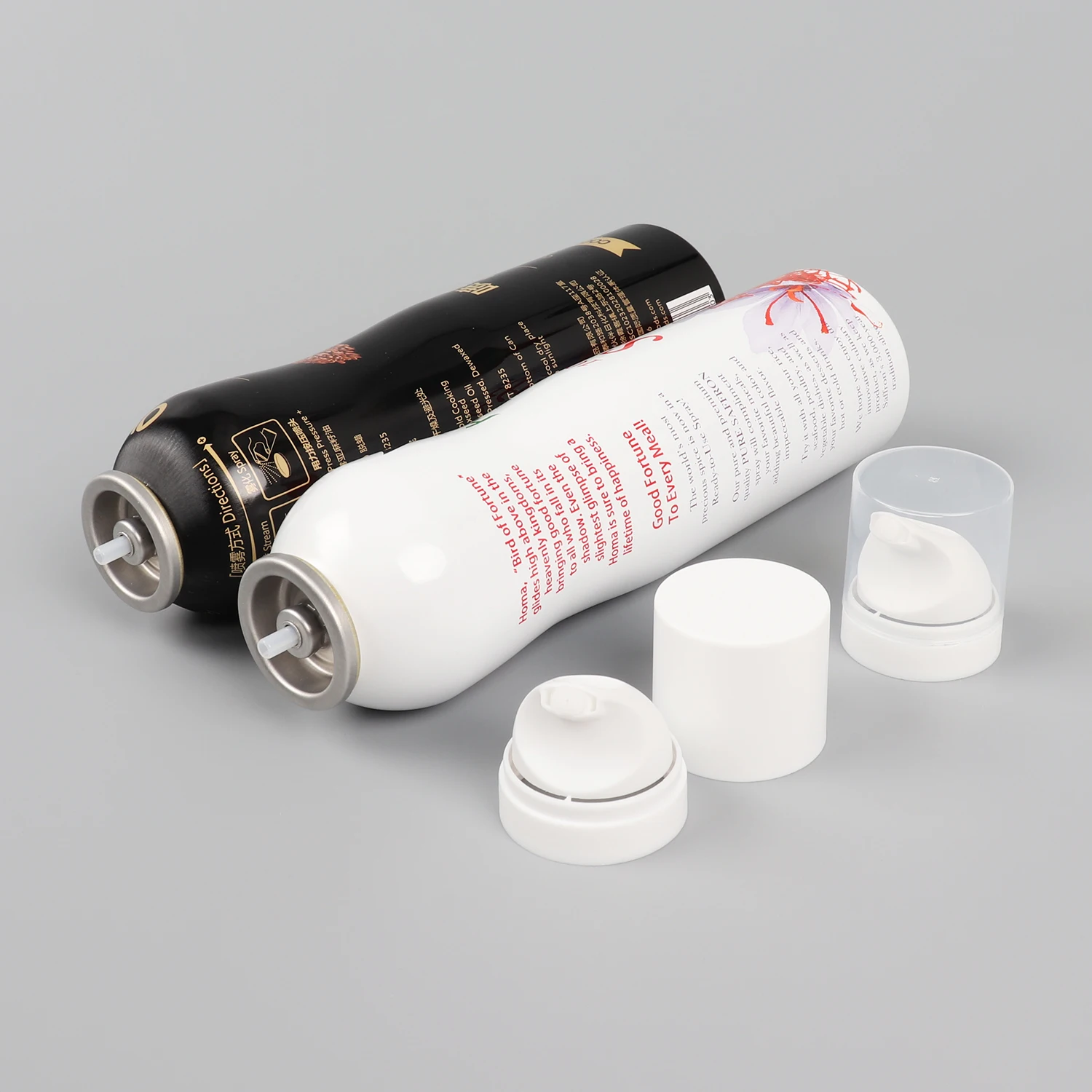 Customized Aluminum Aerosol Can for Cooking Oil