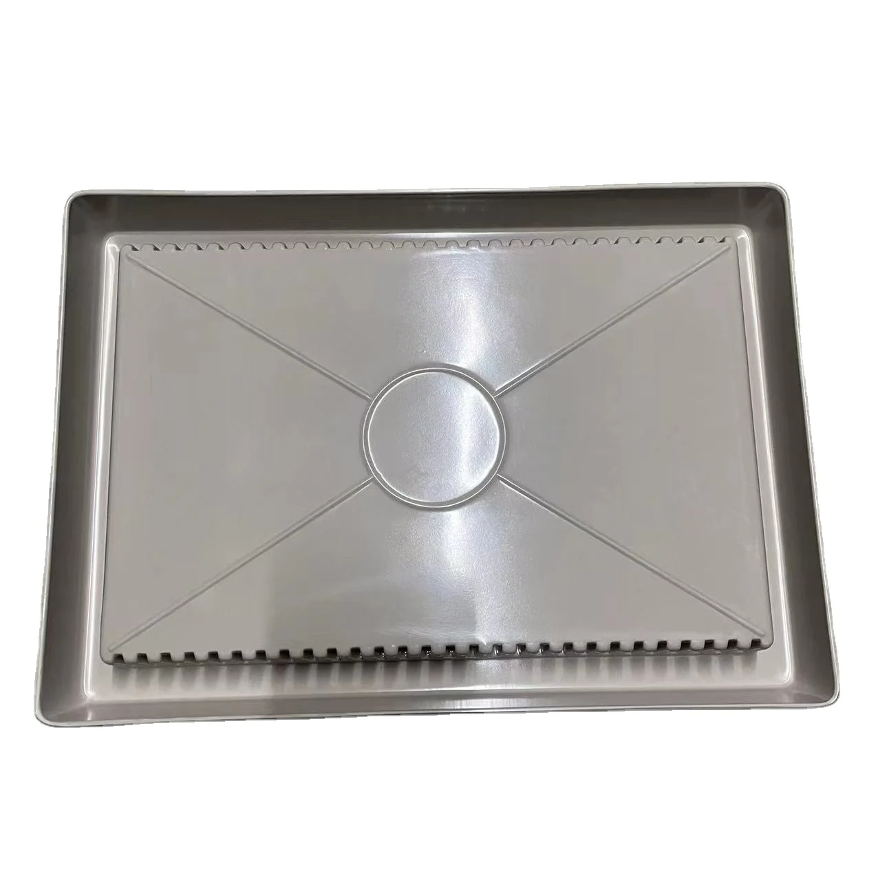 L 37 *W 27 * H 4 CM  Food contact safe rectangle shape big size Chocolates cakes candies trays