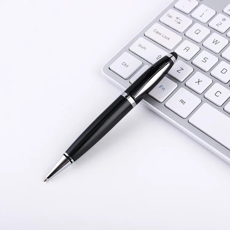 New Custom Wholesale 4 8 16 32 GB Usb Flash Metal Ballpoint Pen Drive