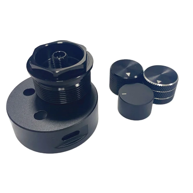 TECOM provide industrial machine parts aluminium block for machining anodized cnc parts