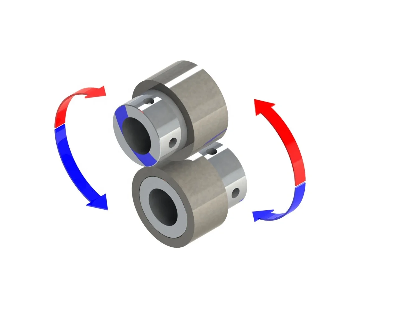 600Nm Permanent Magnetic Drive shaft Coupling for pump