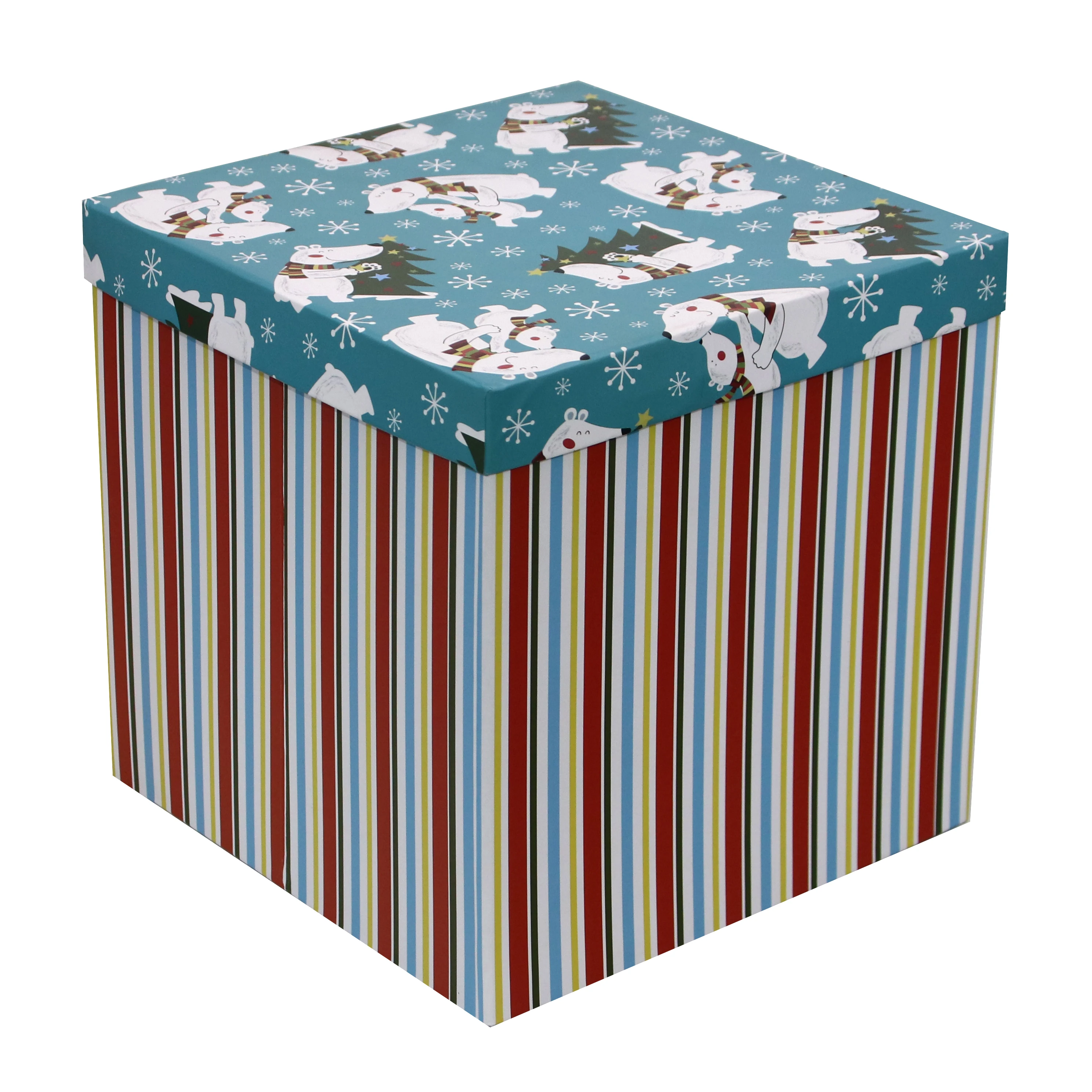 Luxury Fold Flat Premium Big Makeup Lid And Base Extra Large Rigid Present Fruit Newborn Men Baby Christmas Mugs Gift Boxes Set