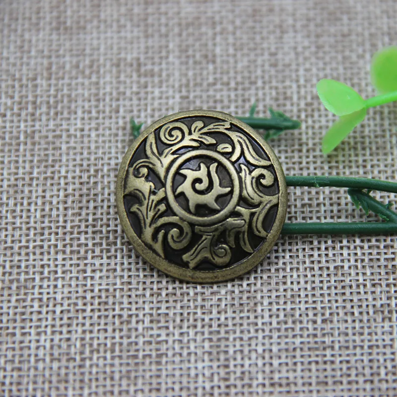 antique brass flower coin conchos with high quality