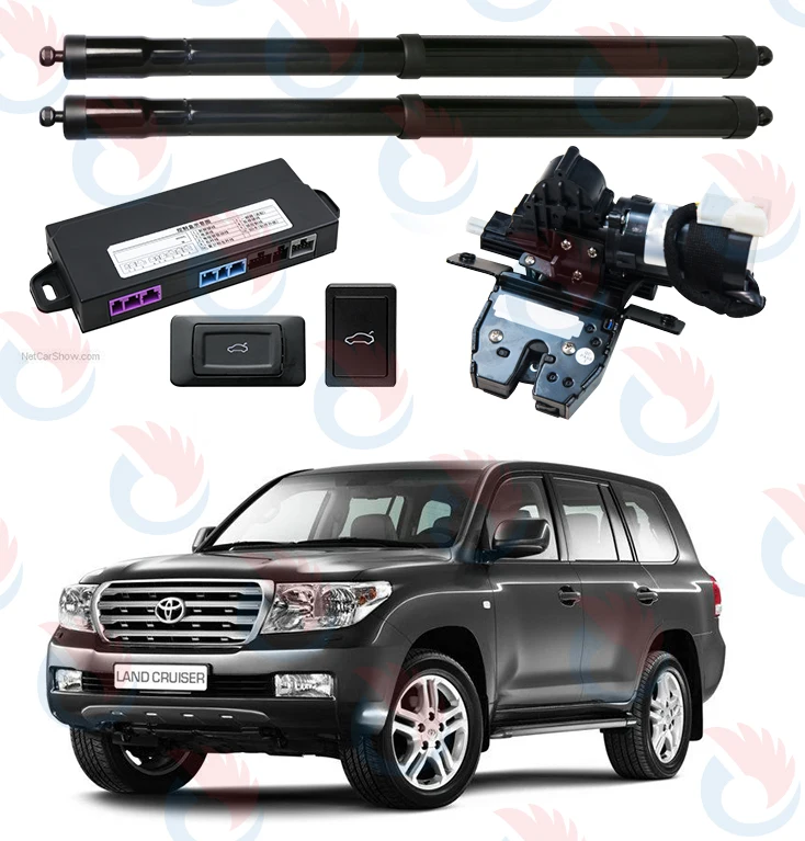 Land Cruiser 2016+ Car Parts Smart Automatic Electric Tailgate Lift Kit, Foot Sensor Optional