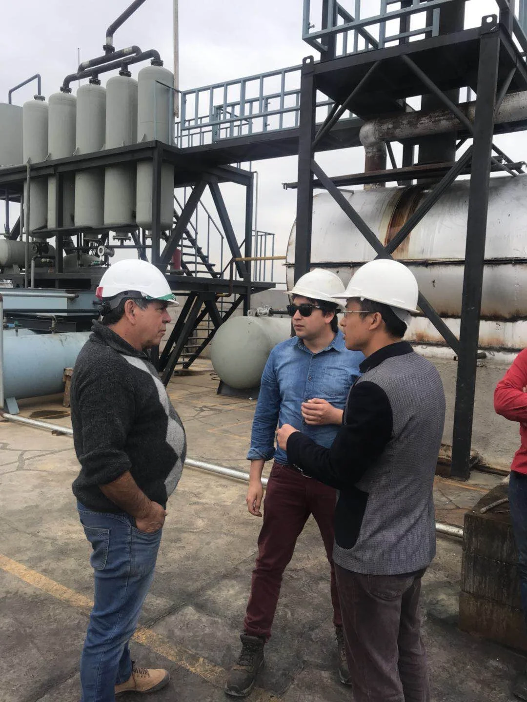 Fuel Oil Refinery Distillation Machinery for Diesel base oil