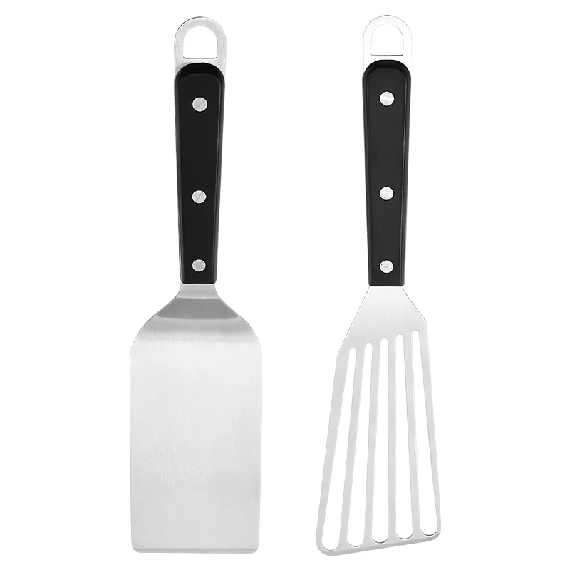 Metal Turner Fish Spatula Stainless Steel Barbeque Turner Slotted Turner for Frying Cooking