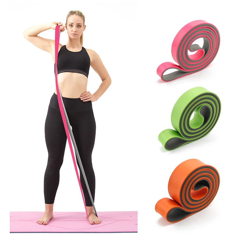 Workout Body Strength Training Pull Up Assist Latex Thick Resistance Bands