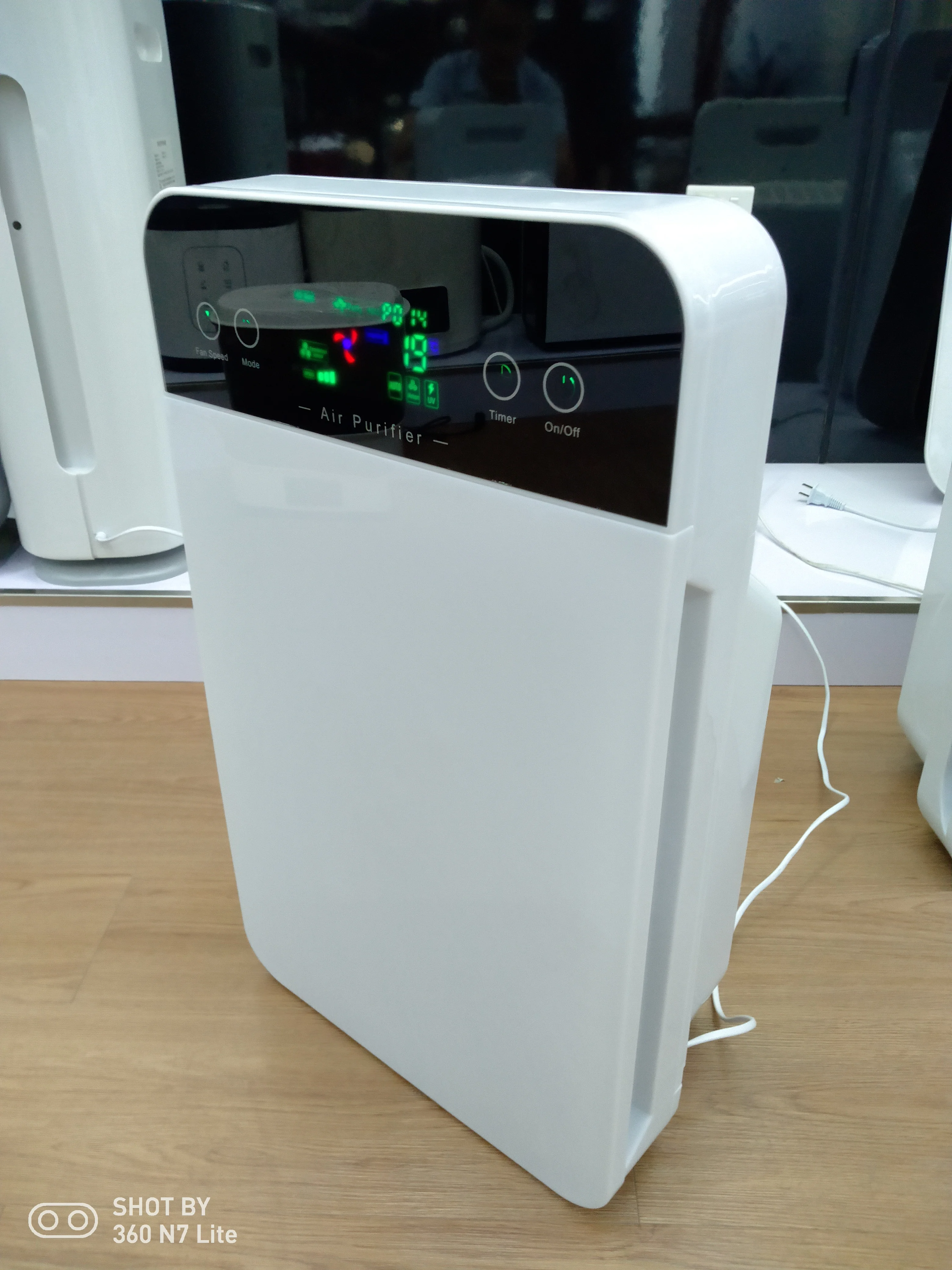 Easy Operation WIFI Remote Control Desktop Air Purifier korea High Quality Air Purifier For Room Air Cleaner With Hepa Filter