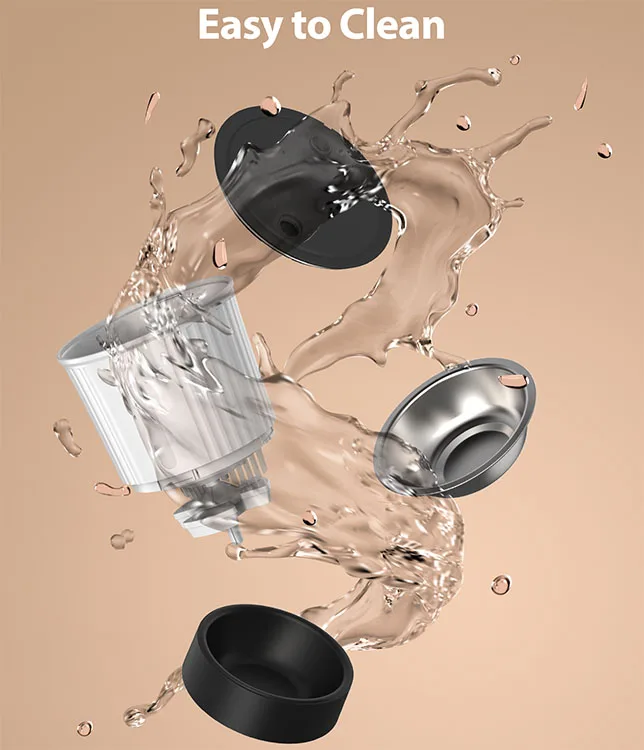 Automatic cat pet dog feeder 4L smart LCD dry animal food dispenser Durable power auto feeder with voice recorder