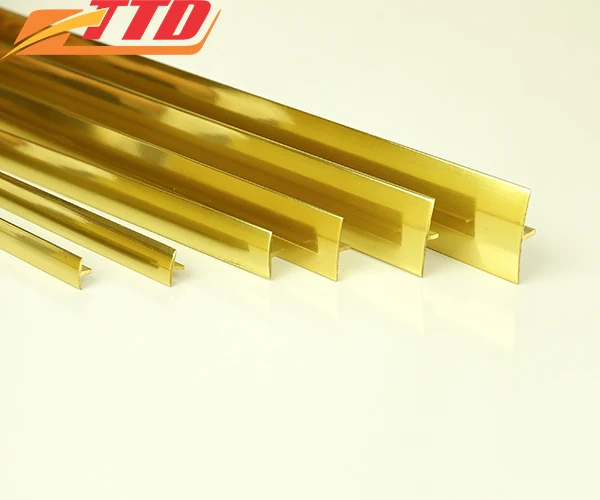 Brass Extrusion Brass Floor Tile Trim Continuous Innovation- Give Me A Chance, I Will Make You Satisfied: Thuan Thanh Dat Brass