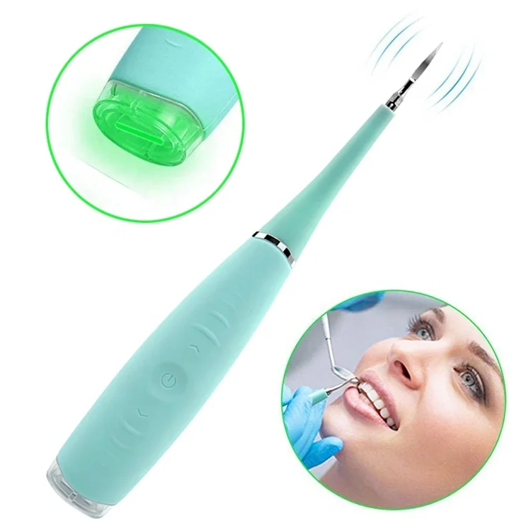 Portable Electric Tartar Scraper Tool Household Sonic Dental Calculus Remover