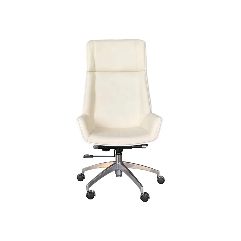 Modern Adjustable Executive buff Armrest High Back Leather Style Furniture Origin Type Lift Swivel General Home Office Chair