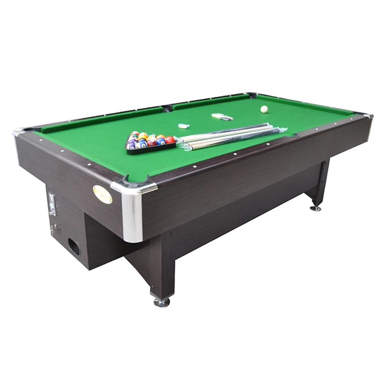 Customized 8ft/9ft Coin Operating Pool Table With Specific Coin for Snooker Table For Entertain Club