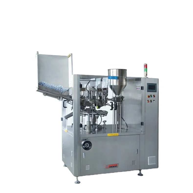 NF-60 Automatic Plastic Aluminum Laminated Cream Ointment Tube Filling and Sealing Machine